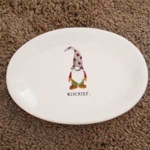 Rae Dunn Gnome plate dish